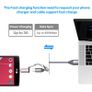 Aluminum Alloy OTG Micro USB (Male) to USB-C (Female) QC 3.0 Charger & Sync Adapter with Keychain (Brand New/Warranty) Image 6