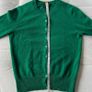 Marks and Spencer emerald green pure cashmere cardigan size 8 Image 8