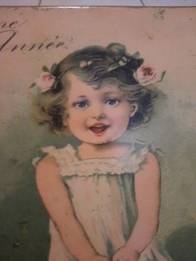 beautiful old fashioned look metal picture