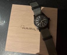 Hamilton khaki field mechanical watch