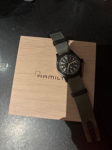 Hamilton khaki field mechanical watch