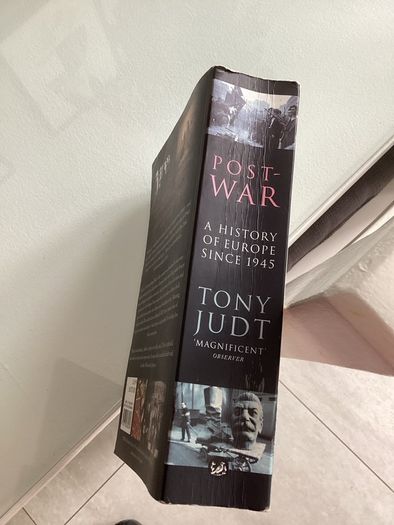 Books. "POSTWAR"  History of Europe Since 1945 by Tony Judt