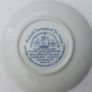 Fabulous Vintage Blue and White 4 Inch Miniature Plate By Enoch Wedgwood (Tunstall) Ltd, Featuring the Edinburgh Castle Pattern from the Royal Homes Of Britain Series Image 3