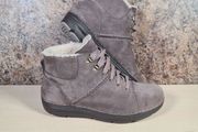 Womens Clarks Nelia Lush Gtx Gore Tex Suede Ankle Boots Waterproof Size Uk 4.5 Eu 37.5 (AT1)