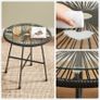 Set of two Garden chairs with table Image 2