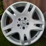 W211 Mercedes E class genuine "Ankaa" 17 inch Alloy Wheels x 4 Image 2