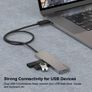 Wavlink USB-C Travel Universal Mini Dock USB Hub & HDMI UHD/4K@30Hz & TF/SD Card Reader & PD Power Adapter (UHP3407) (Brand New/Warranty) Image 4