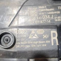 Audi A6 4G0941034J Headlight
