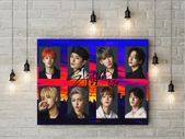 Stray Kids custom printed Wall picture 3mm foamex board printed picture Stray kids picture on it wall board wall decor wall art picture