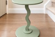 NEXT Wiggle Side Table - Sage Green - Modern Accent Table