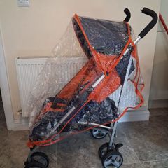 Dimples baby's buggie with rain cover