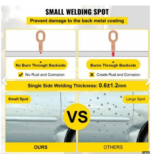 2600 Spot Puller Bonnet Dent Repair Welder 3500a Dent Pulling Bonnet