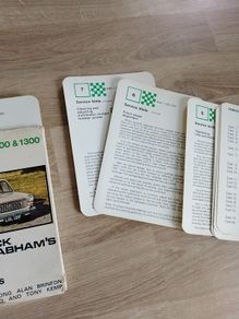 Jack Brabham's Car Care Cards 1968 Austin/Morris