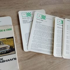 Jack Brabham's Car Care Cards 1968 Austin/Morris