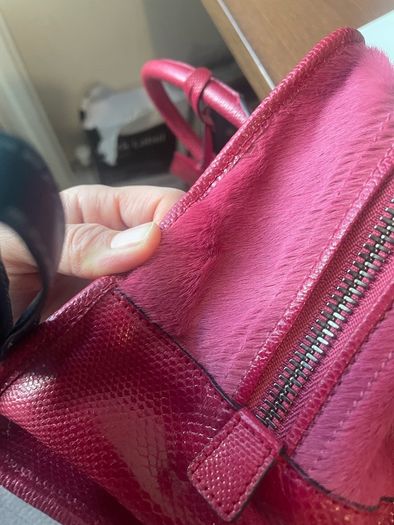 Loewe pink bag