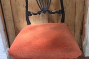 Elegant Antique Edwardian Mahogany Occasional Chair