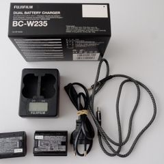 2 x Fuji genuine NP-W235 batteries and BC-W235 charger