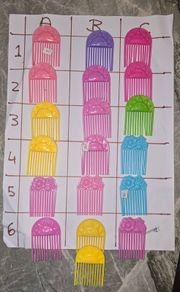3 Euro Each - Sun and Flower Pick Combs 3Euro Each MLP G1 My Little Pony Accessories