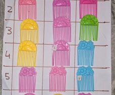3 Euro Each - Sun and Flower Pick Combs 3Euro Each MLP G1 My Little Pony Accessories