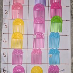 3 Euro Each - Sun and Flower Pick Combs 3Euro Each MLP G1 My Little Pony Accessories