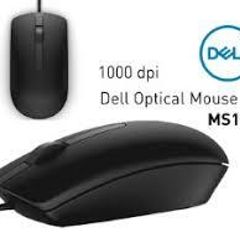 Dell MS116 Wired USB Optical Mouse 1000 dpi (New)