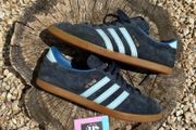 Rare Adidas Reverse Berlin Blue Navy Suede