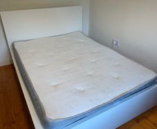 IKEA MALM Double Bed Frame and Mattress EUR 30