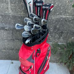 Full set of golf clubs