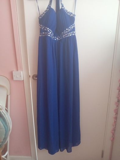 Navy blue debs/ ball gown dress