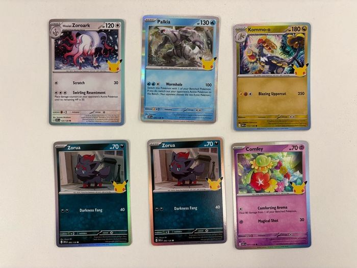 Pokemon Cards 30th Anniversary
