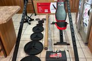 Heavy Gauge Steel Gym Set,rack Alone New Was 500 E