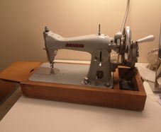 vintage sewing machine