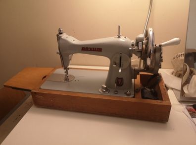 vintage sewing machine