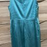 Turquoise boutique dress size 12-14 Image 3