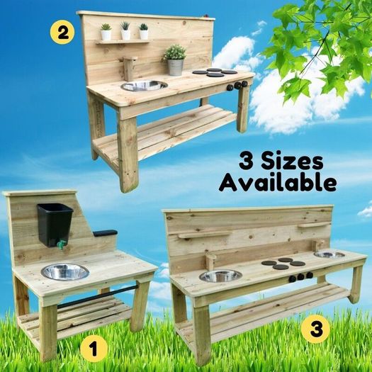 Mud Kitchen - Outdoor Kids Play Toys
