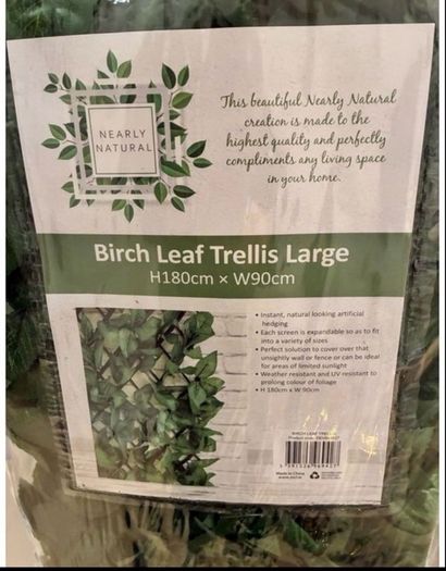 Birch Leaf Trellis Large - Brand new