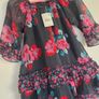 24m, NEW With Tags Pumkin Patch Floral Chiffon Tiered Toddler Dress Image 2