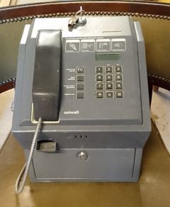Vintage pay phone
