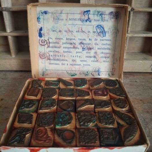 1960s Jean-Pierre Printing Blocks