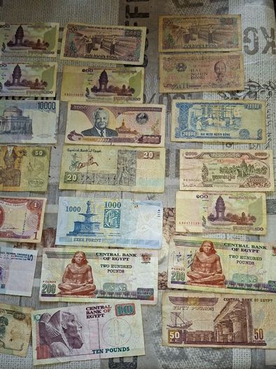 28 Old Notes in this lot, Postage Available or Collection