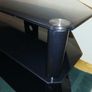 New heavy glass tv stand. Image 4