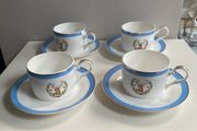 Newbridge Silverware  Designer Careleton Varney cups and saucers set