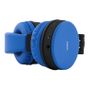 Blue Bluetooth Headphones Image 3
