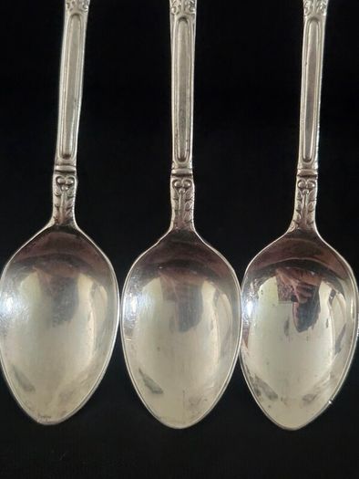 Collection of 5 Vintage Newbridge Silverware Apostle Spoons
