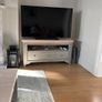 solid oak tv unit Image 8