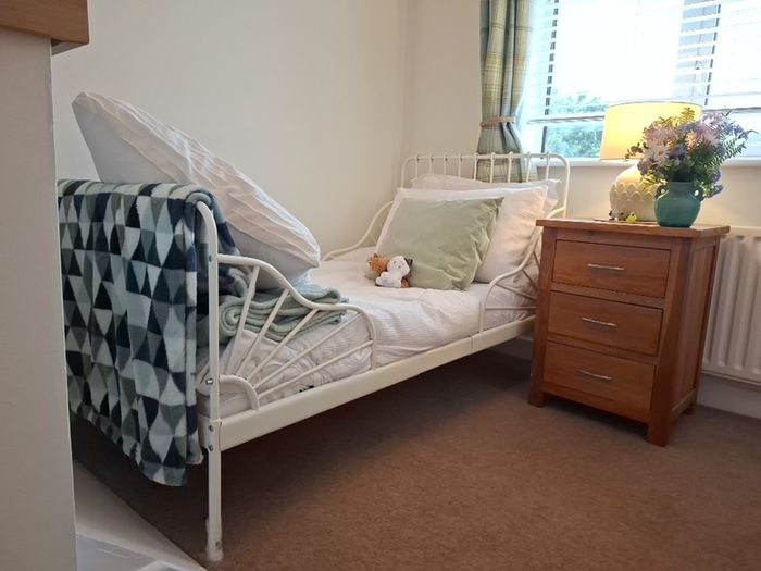 BRAND NEW IKEA MINNEN Extendable Kids Bed and Mattress (Never Slept In)