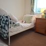 BRAND NEW IKEA MINNEN Extendable Kids Bed and Mattress (Never Slept In) Image 3
