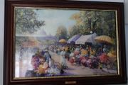 Painting Flower market
