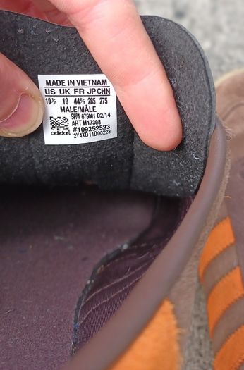 Adidas Originals Hamburg St Pauli | Size 10