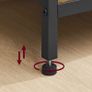 Industrial TV Stand for TVs up to 80 Inches Image 3